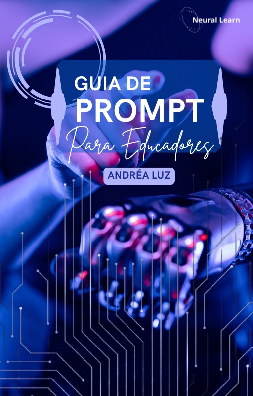 Capa do e-book Guia de Prompt para Educadores